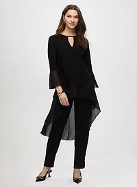 Tunic Top & Tapered Leg Pants