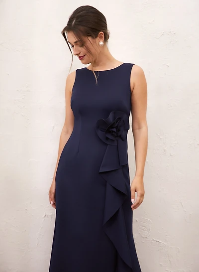 Robe de soirée à volants en cascade