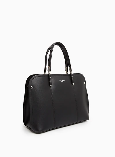 Vegan Leather Square Bag