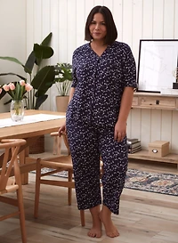 Star Print Pyjama Set