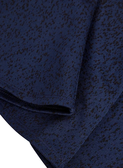 Speckle Motif Flounce Skirt