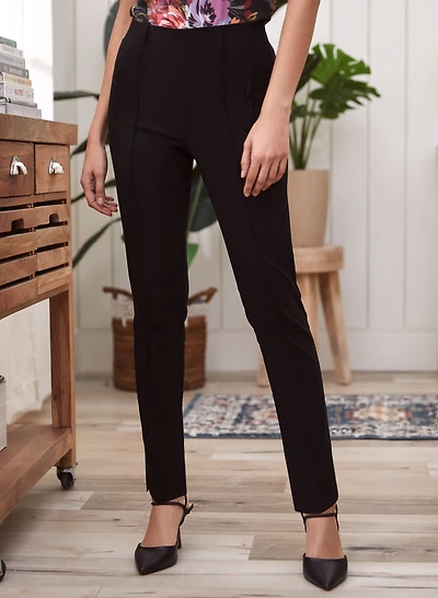 Pull-On Slim Leg Pants