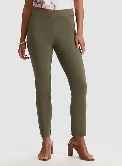 Stud Detail Slim Leg Pants