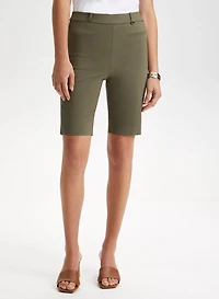 Pull-On Bermuda Shorts