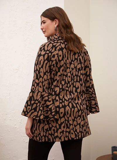 Joseph Ribkoff - Cardigan à motif abstrait et aux manches cloche