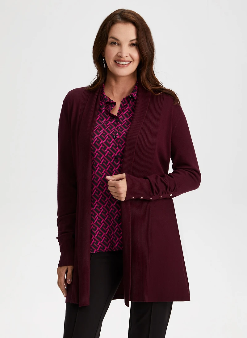 Button Detail Cardigan