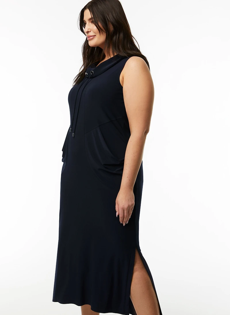 Joseph Ribkoff - Sleeveless Cowl Neck Dress
