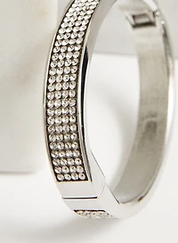 Crystal Detail Bangle Bracelet
