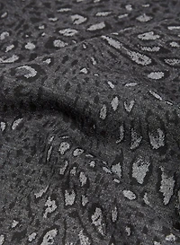 Jupe à enfiler motif léopard