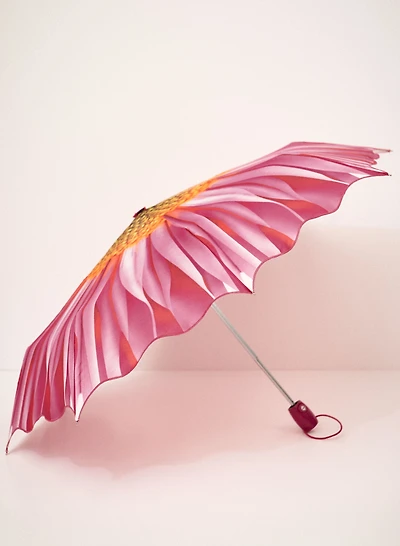 Parapluie à motif floral