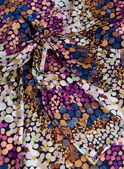 Mosaic Polka Dot Dress