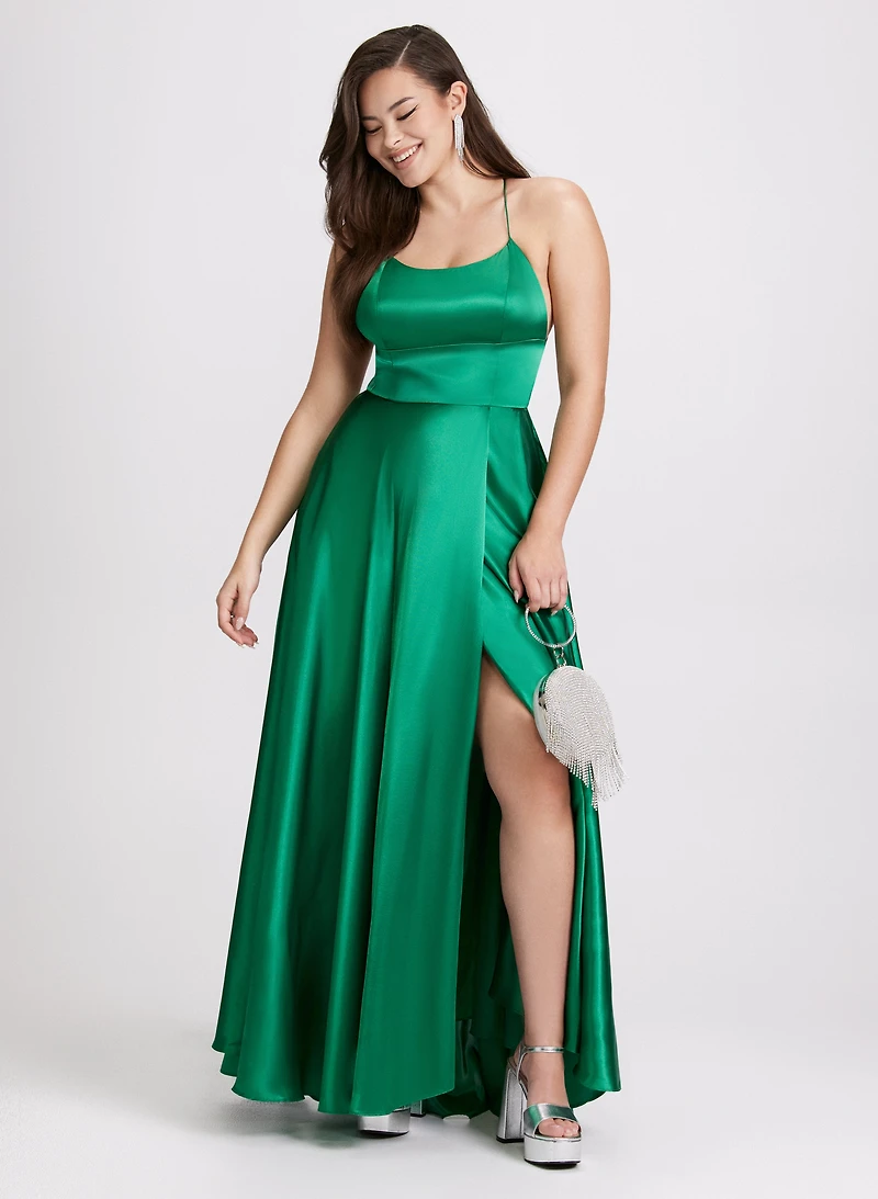 Open Back Dress
