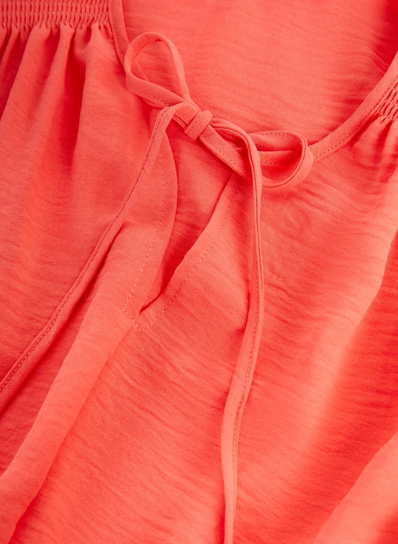 Ruffle Detail Dress