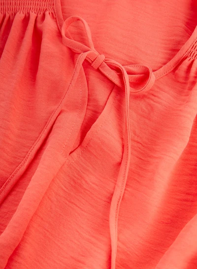 Ruffle Detail Dress
