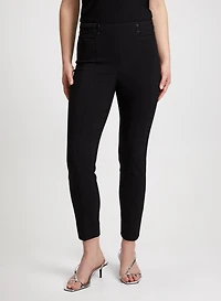 Slim Leg Pull-on Bengaline Pants