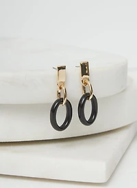 Dangle Hoop Earrings