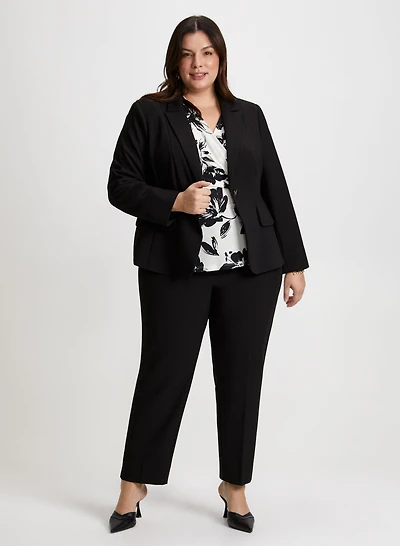 Short Blazer & City Fit Pants