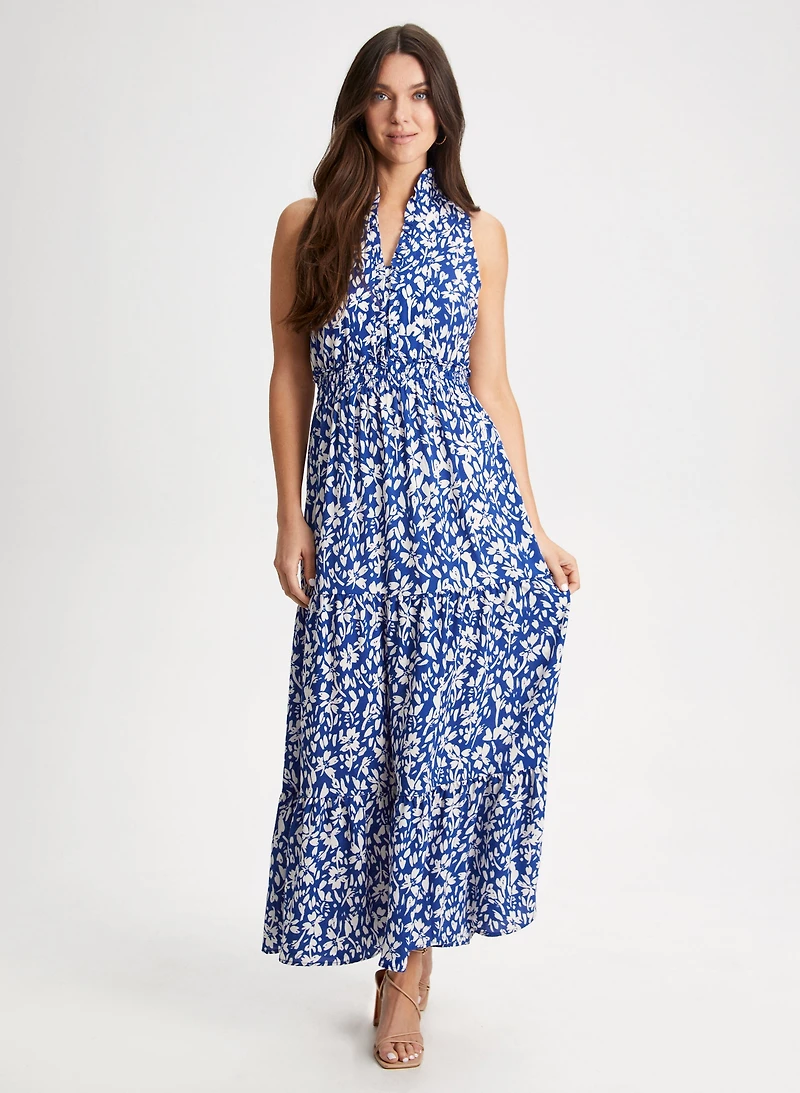 Floral Print Maxi Dress
