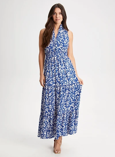 Floral Print Maxi Dress