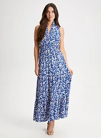 Floral Print Maxi Dress