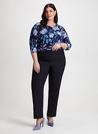 Paisley Top & Signature Fit Pants
