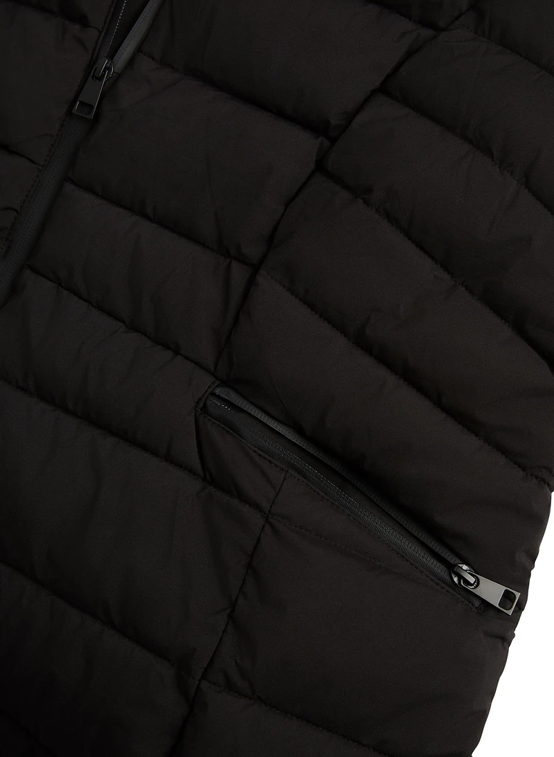 Recycled Stretch Vegan Down Coat