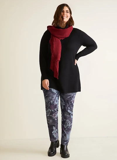 Long Sleeve Cowl Neck Sweater