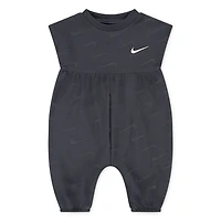NIKE INFANT SWOOSH MOTION JUMPSUIT 'DARK GREY'