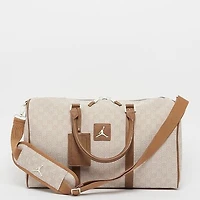 JORDAN Monogram Duffle Bag coocnut milk