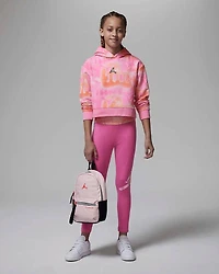 Jordan Girls Essentials AOP Boxy Teen Hoodie - Pink