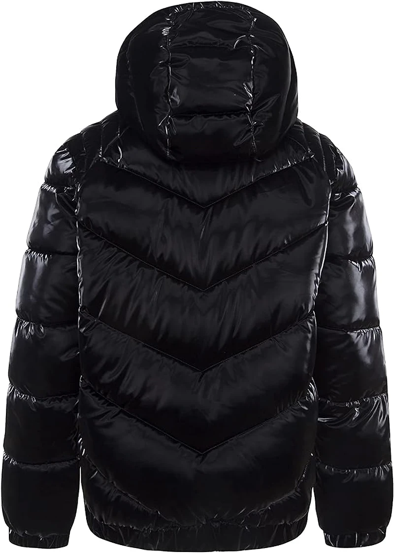 JORDAN Shiny Chevron Quitling Jacket (Filles)