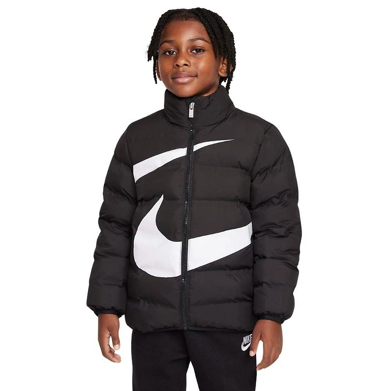 BLACK SWSH DEBOSSD QLT JKT