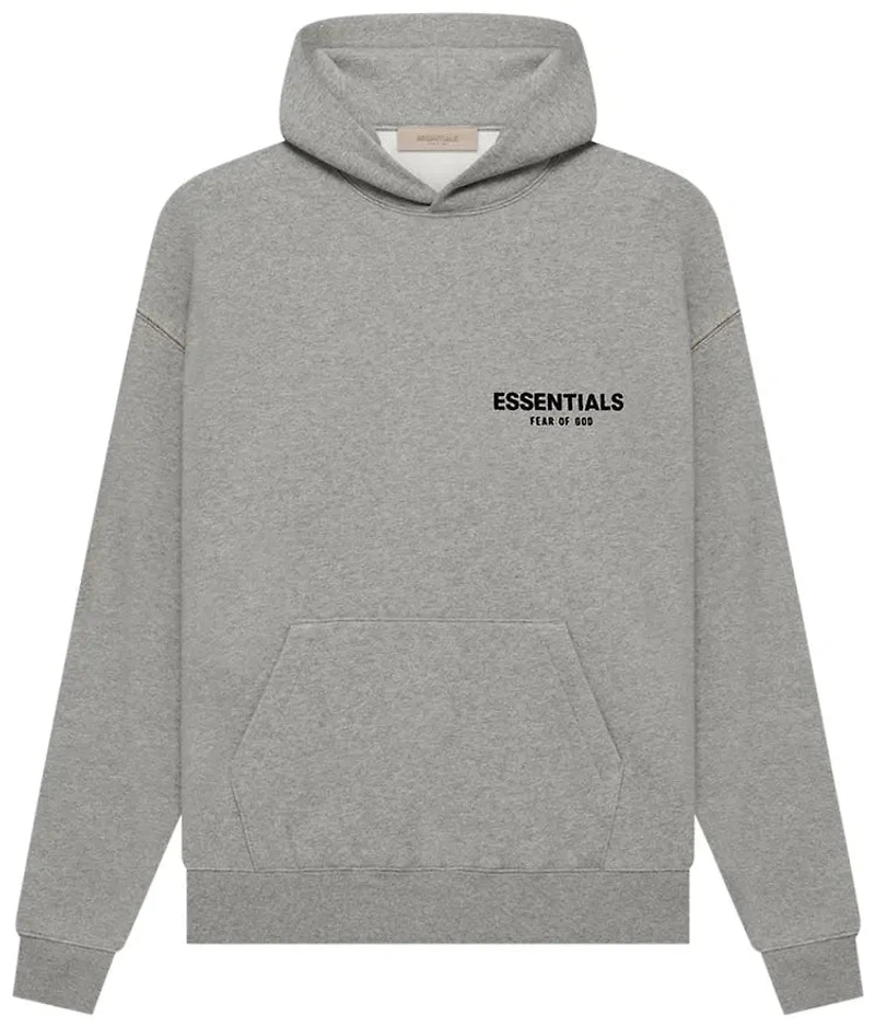 Fear of God Essentials Hoodie 'Dark Oatmeal'