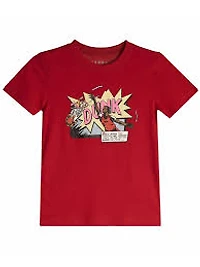 AIR JORDAN COMICS DUNK T-SHIRT - RED