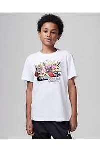 AIR JORDAN COMICS DUNK T-SHIRT - WHITE
