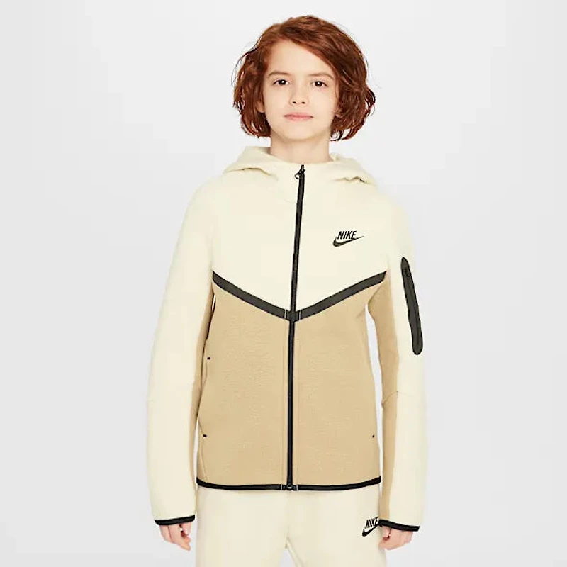 Nike Brown Tech Fleece Hoodies & Sweatshirts.