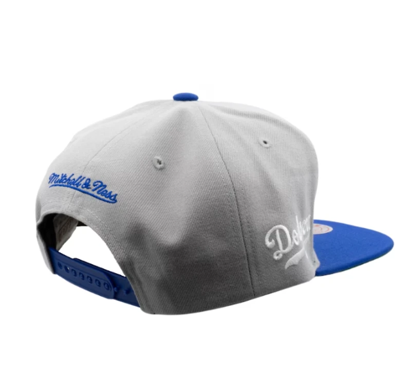 Men's Los Angeles Dodgers Mitchell & Ness Gray Cooperstown