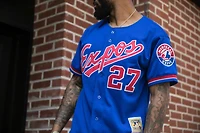 Men's Montreal Expos Vladimir Guerrero Mitchell & Ness Royal Cooperstown Collection
