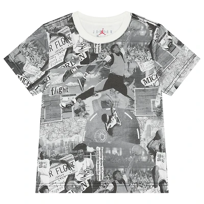MJ Brooklyn AOP Black T-Shirt