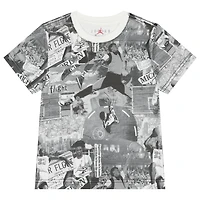 MJ Brooklyn AOP Black T-Shirt