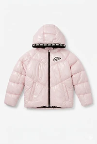 NIKE NKG CHEVRON CINCHED PUFFER JACKET