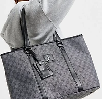Jordan  MONOGRAM TOTE BAG - SMOKE GREY