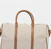 JORDAN Monogram Duffle Bag coocnut milk