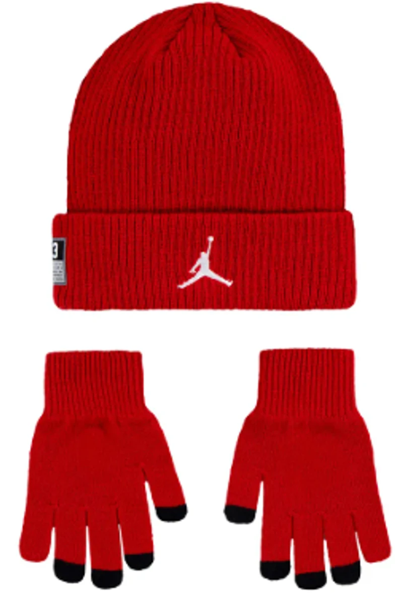 JD 23 Beanie & Gloves Set 8-20y