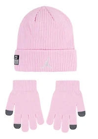 Jordan JD 23 Beanie & Gloves Set 8-20y -