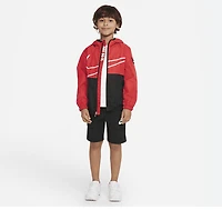 Nike Sportswear Windrunner Little Kids' Full-Zip Jacket in Red