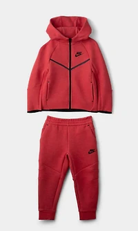 UNIVERSITY RED HEATHER TECH FLEECE SET