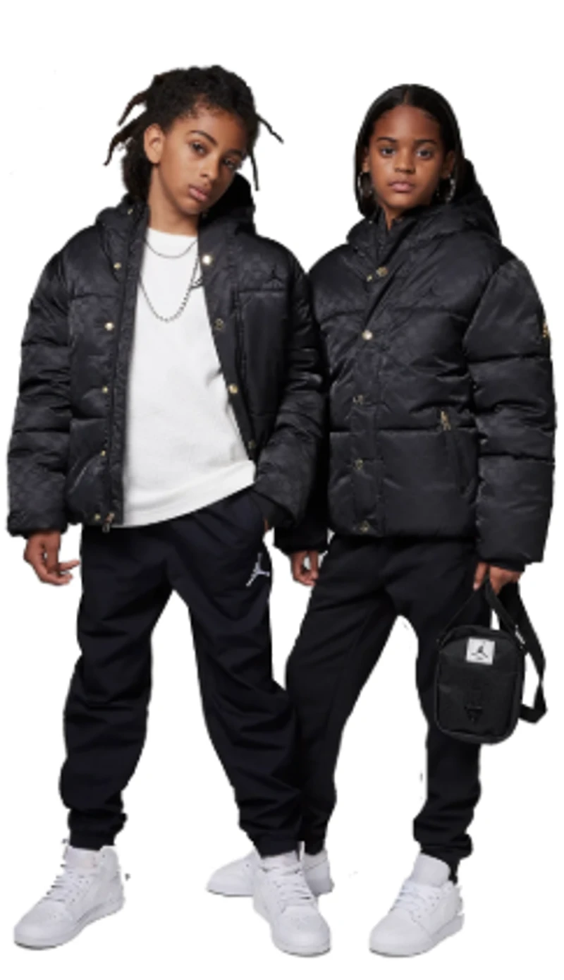 JORDAN MONOGRAM COAT