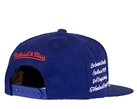 Men's Montreal Canadiens Mitchell & Ness Navy Varsity Graduation Snapback - Hat