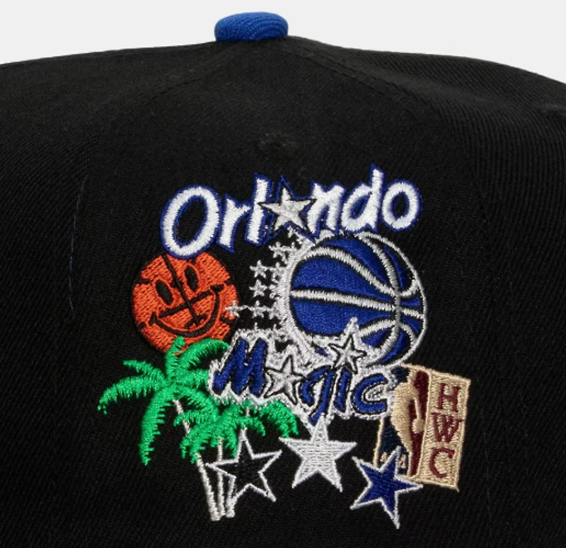Mitchell & Ness Nba Patch Overload Orlando Magic Cap Black